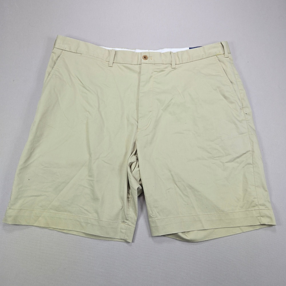 Polo Golf Ralph Lauren Shorts Classic Fit Khaki Tan Stretch Mens 40